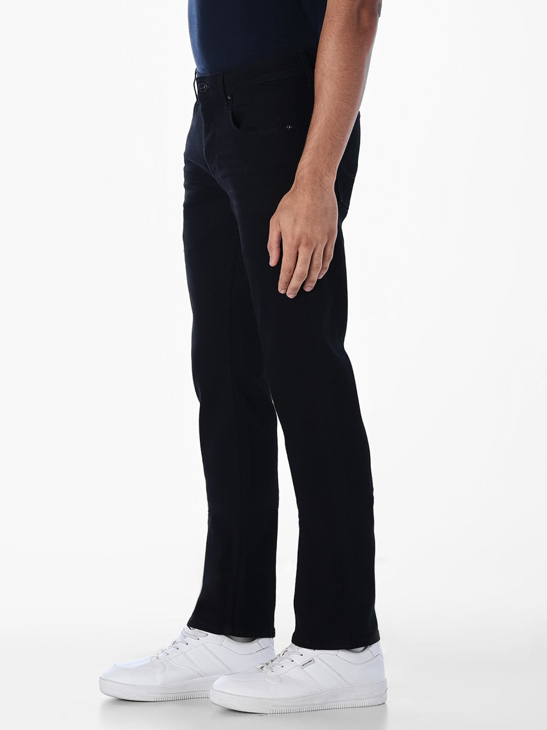 Black Jaden Regular Fit Jeans