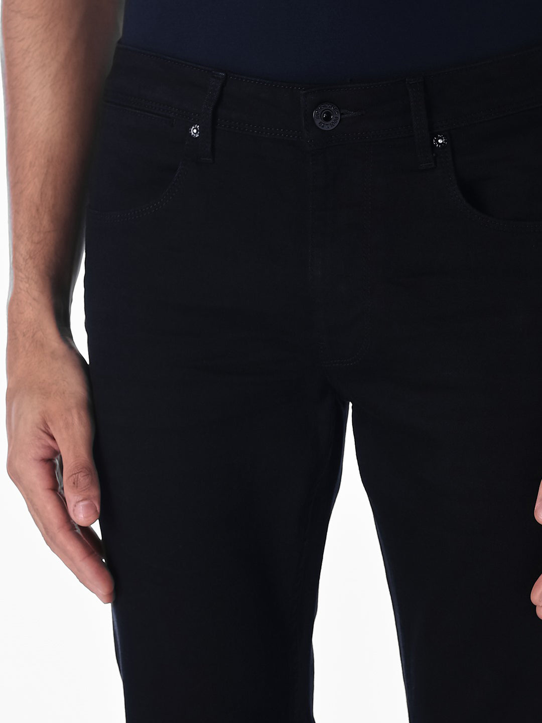 Black Jaden Regular Fit Jeans