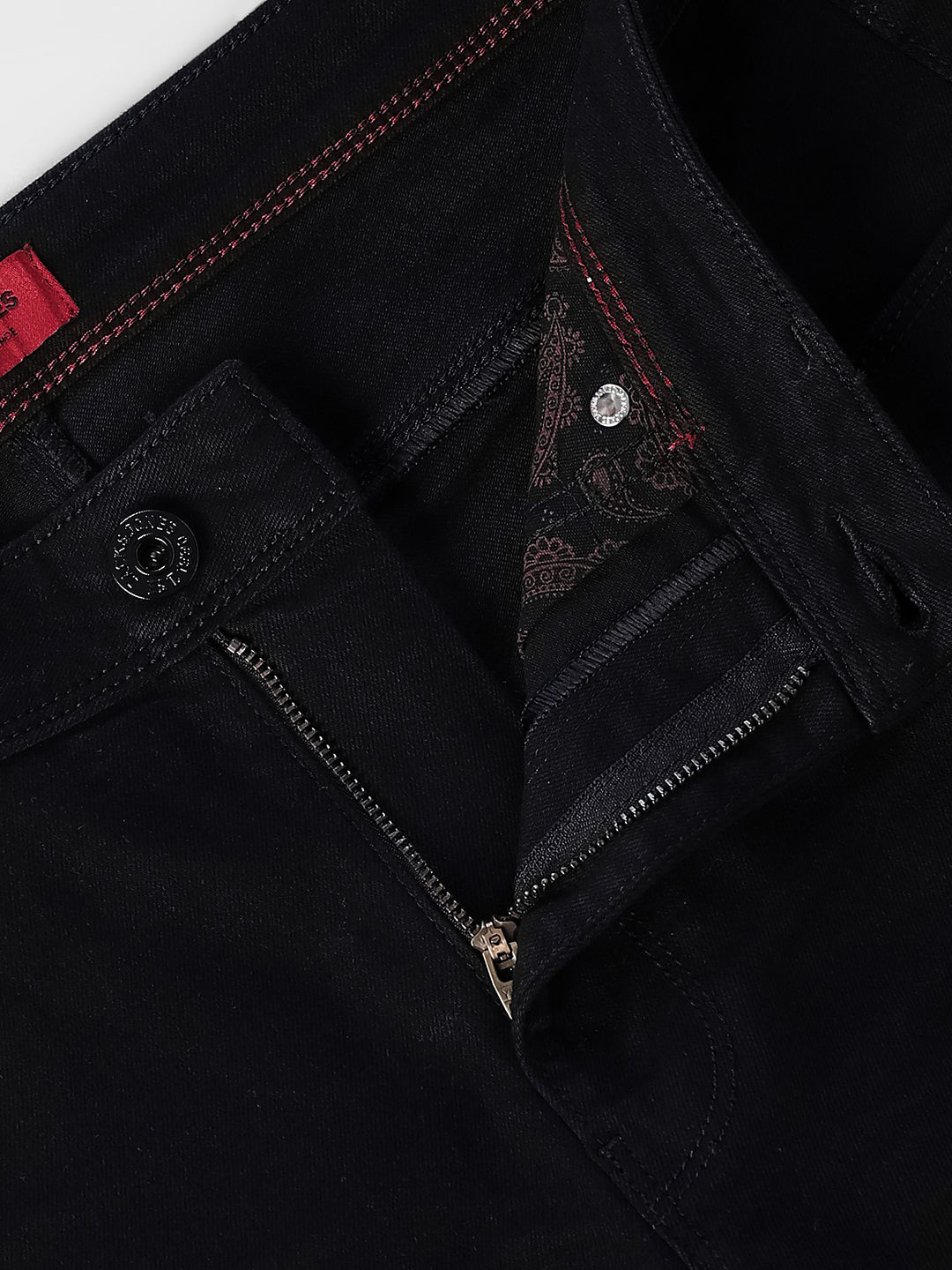 Black Jaden Regular Fit Jeans