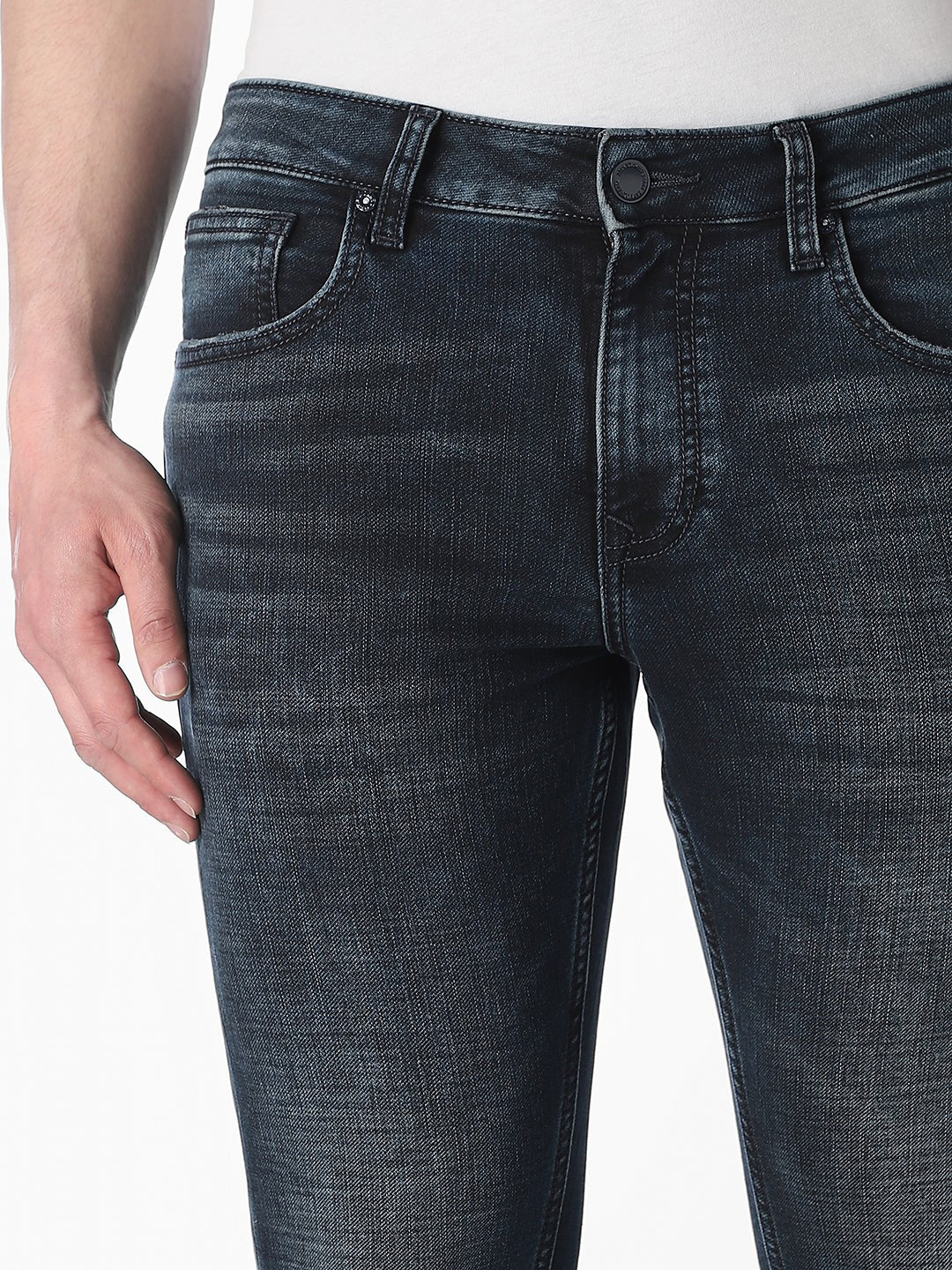 5 Pocket Knit Glenn Slim Fit Jeans