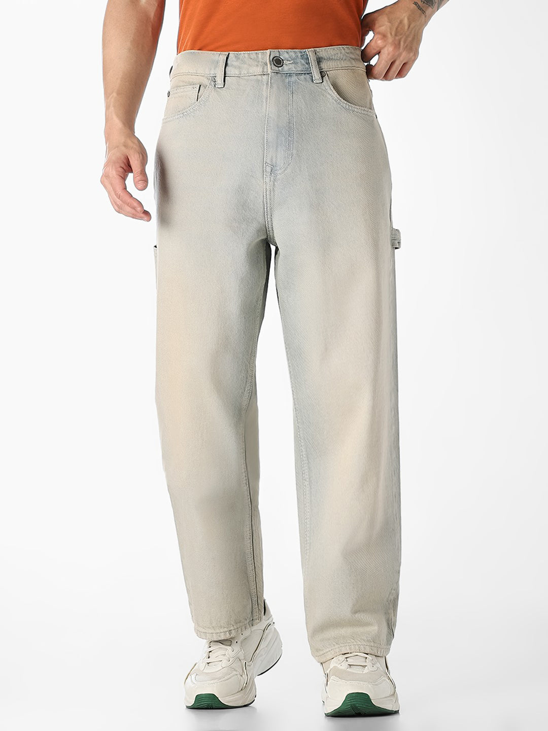 Light Blue Dario Loose Fit Jeans - 28/30