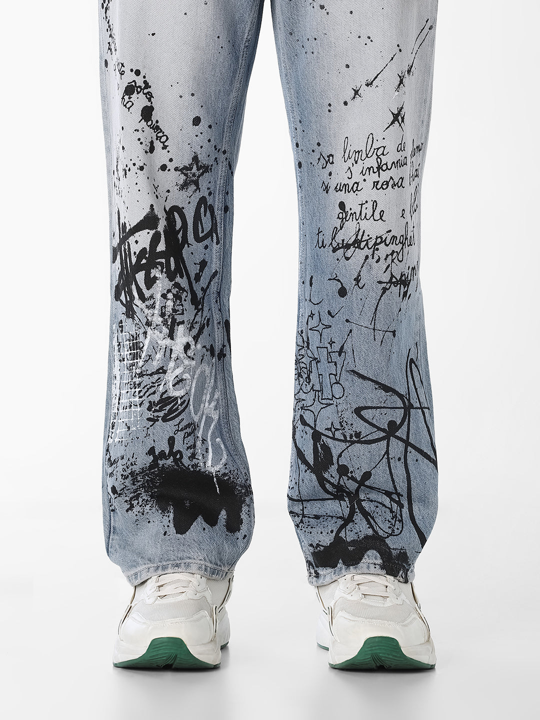 Light Blue 5 Pocket Dario Loose Fit Jeans