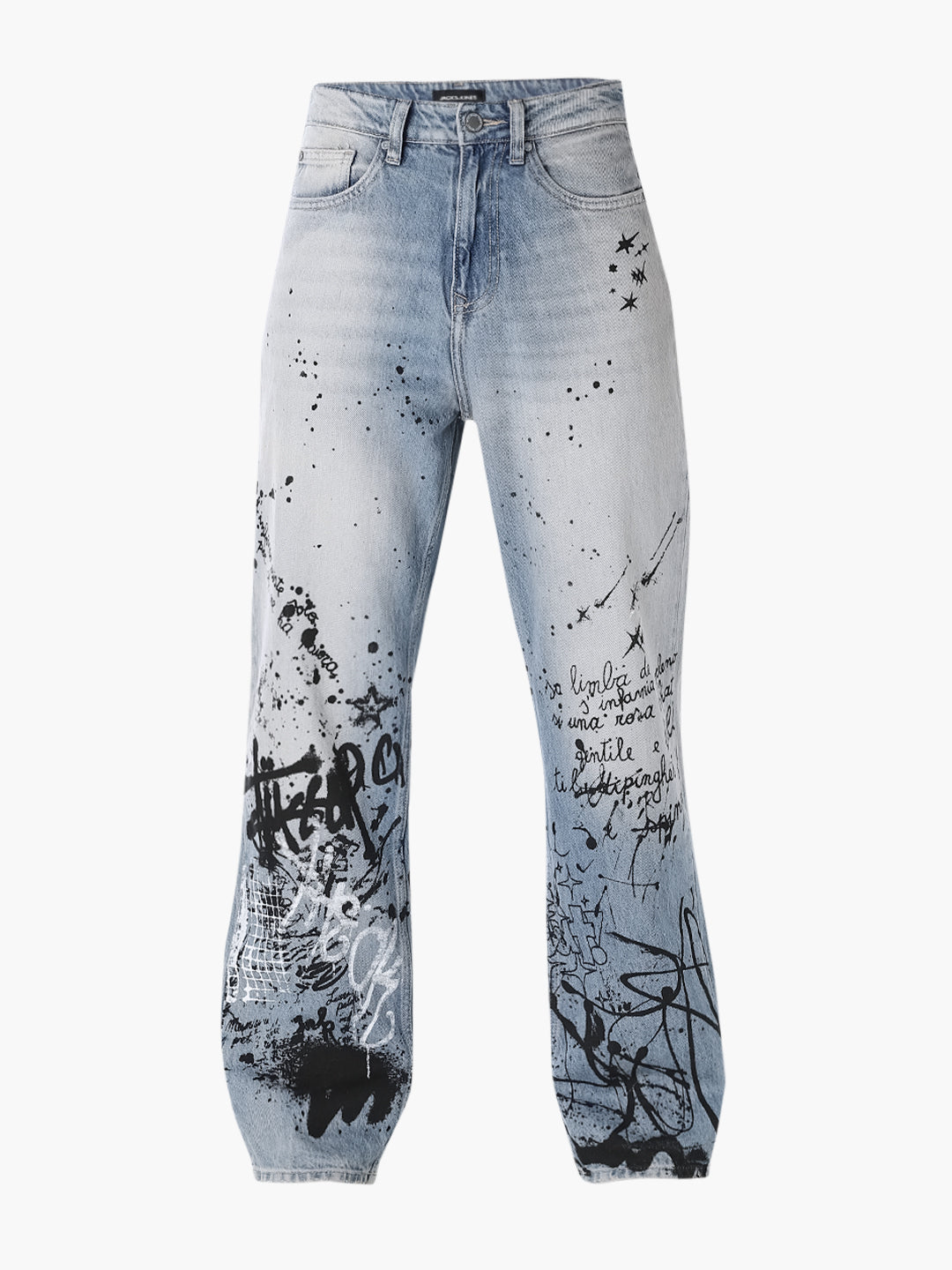 Light Blue 5 Pocket Dario Loose Fit Jeans