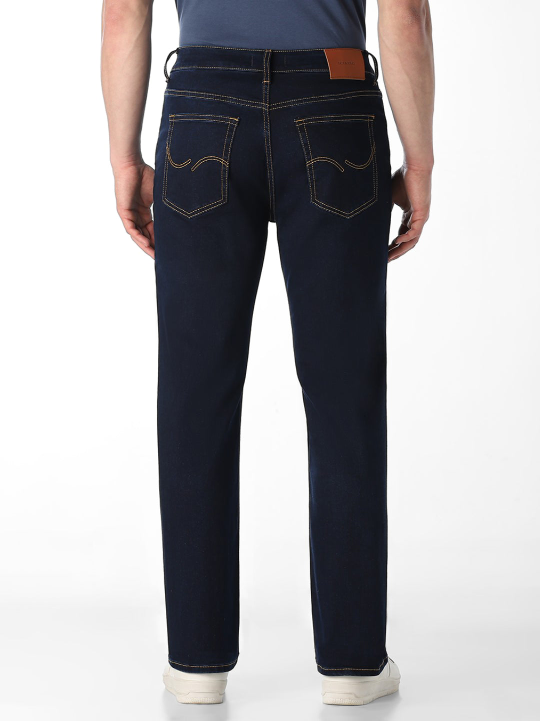 Contrast Stitch Cliff Bootcut Jeans