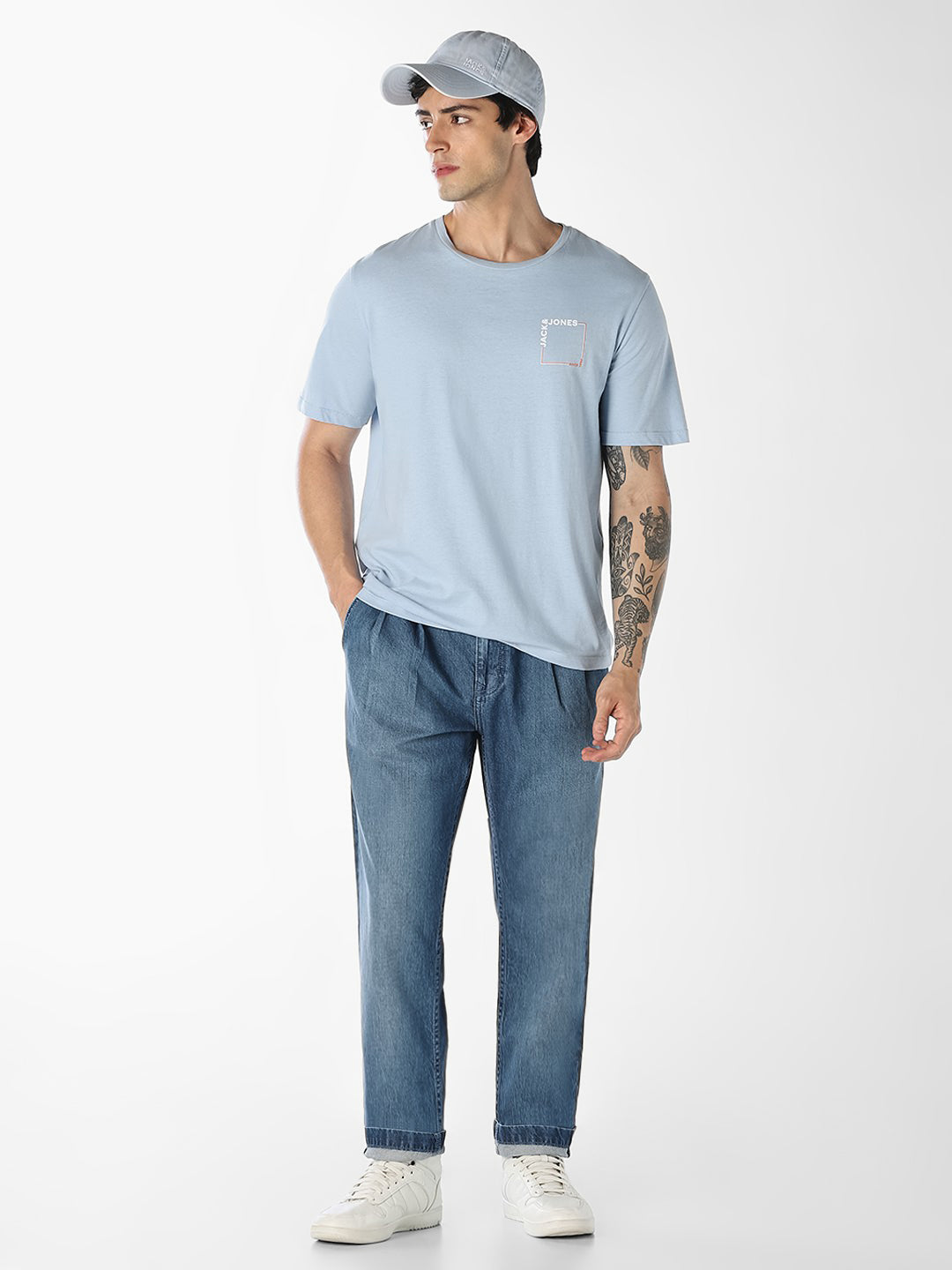 Light Blue 4 Pocket Paul Anti Fit Jeans