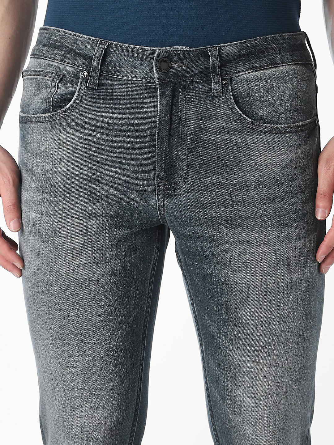 Blue Glenn 5 Pocket Slim Fit Jeans