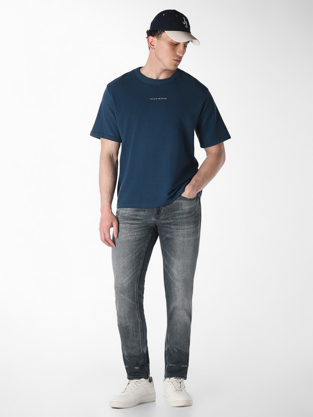 Blue Glenn 5 Pocket Slim Fit Jeans