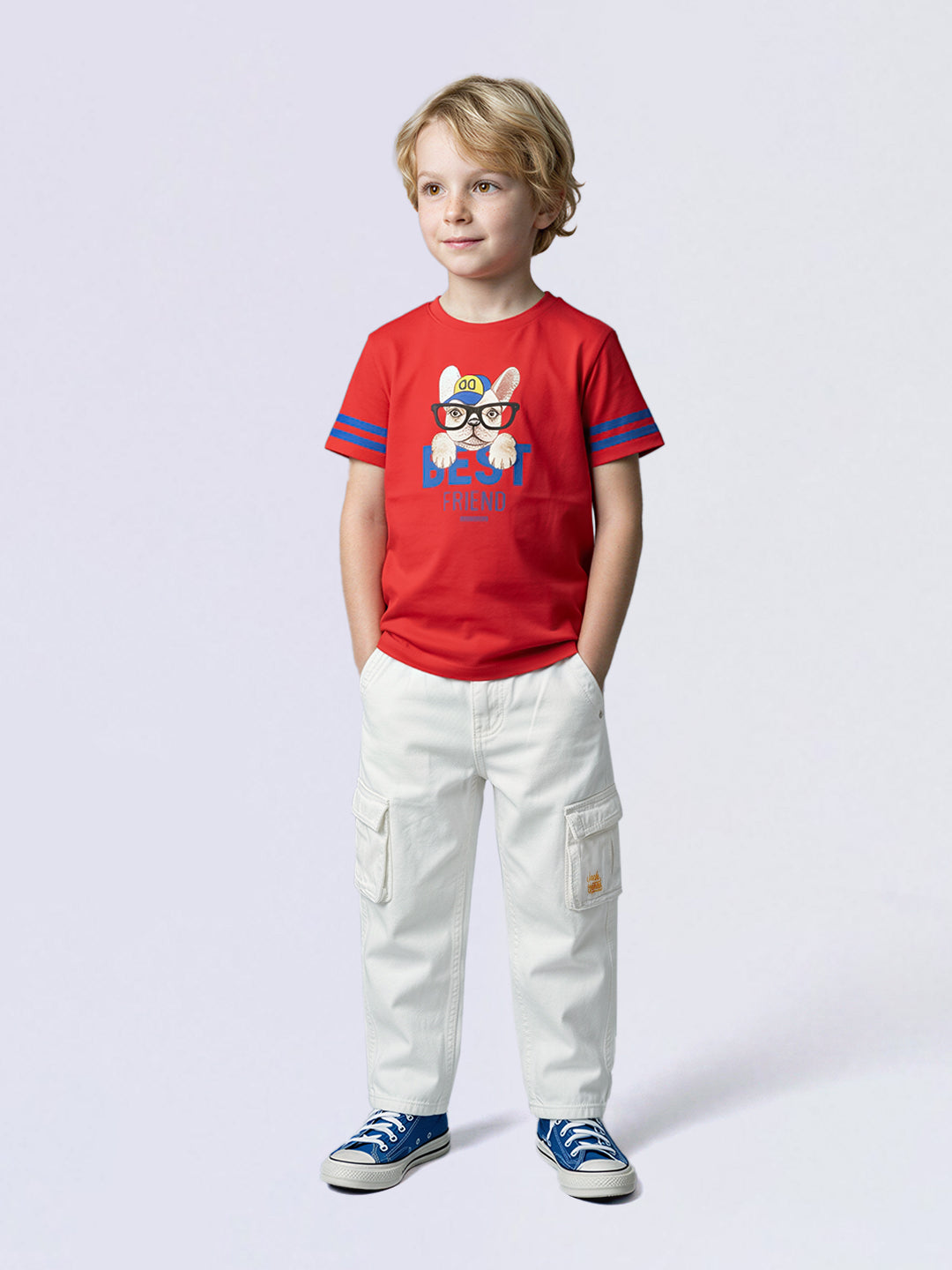 Boys 6 Pocket Loose Fit Jeans