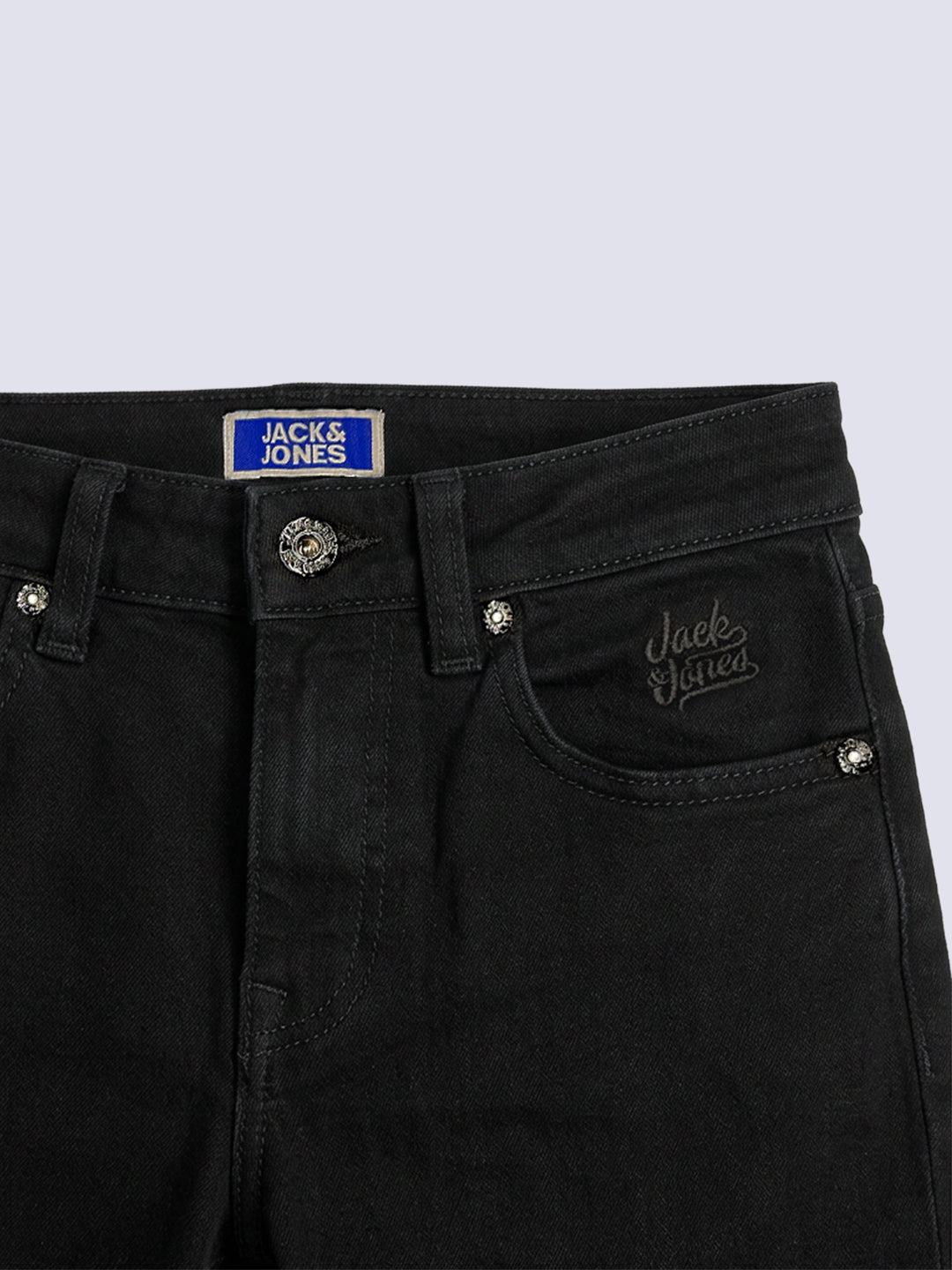 Boys Black Clark Regular Fit Jeans