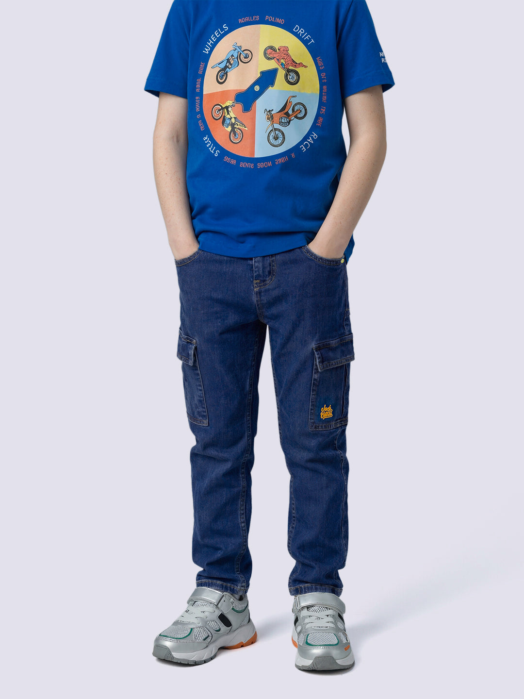 Boys 6 Pocket Clark Regular Fit Jeans