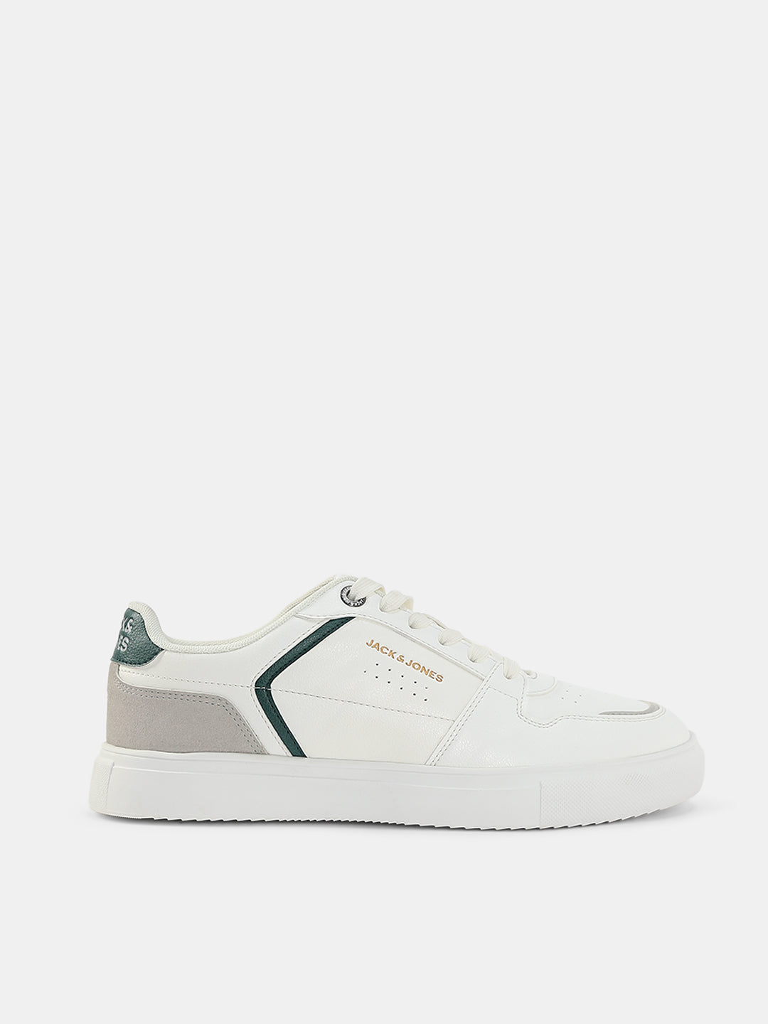 PU Lace-Up Sneakers