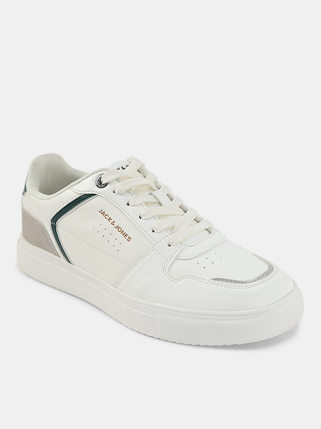 PU Lace-Up Sneakers