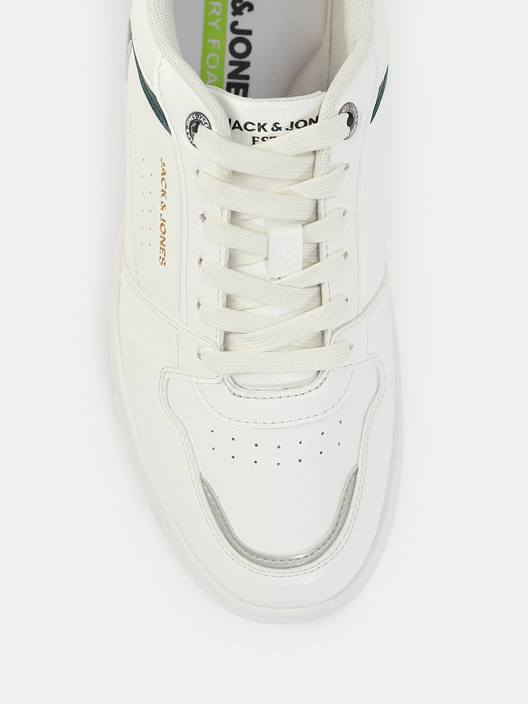 PU Lace-Up Sneakers