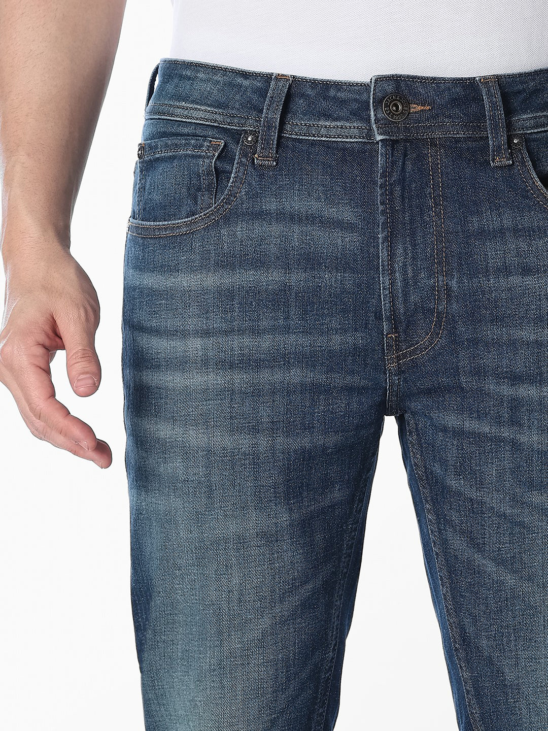 Blue Ben 5 Pocket Skinny Fit Jeans