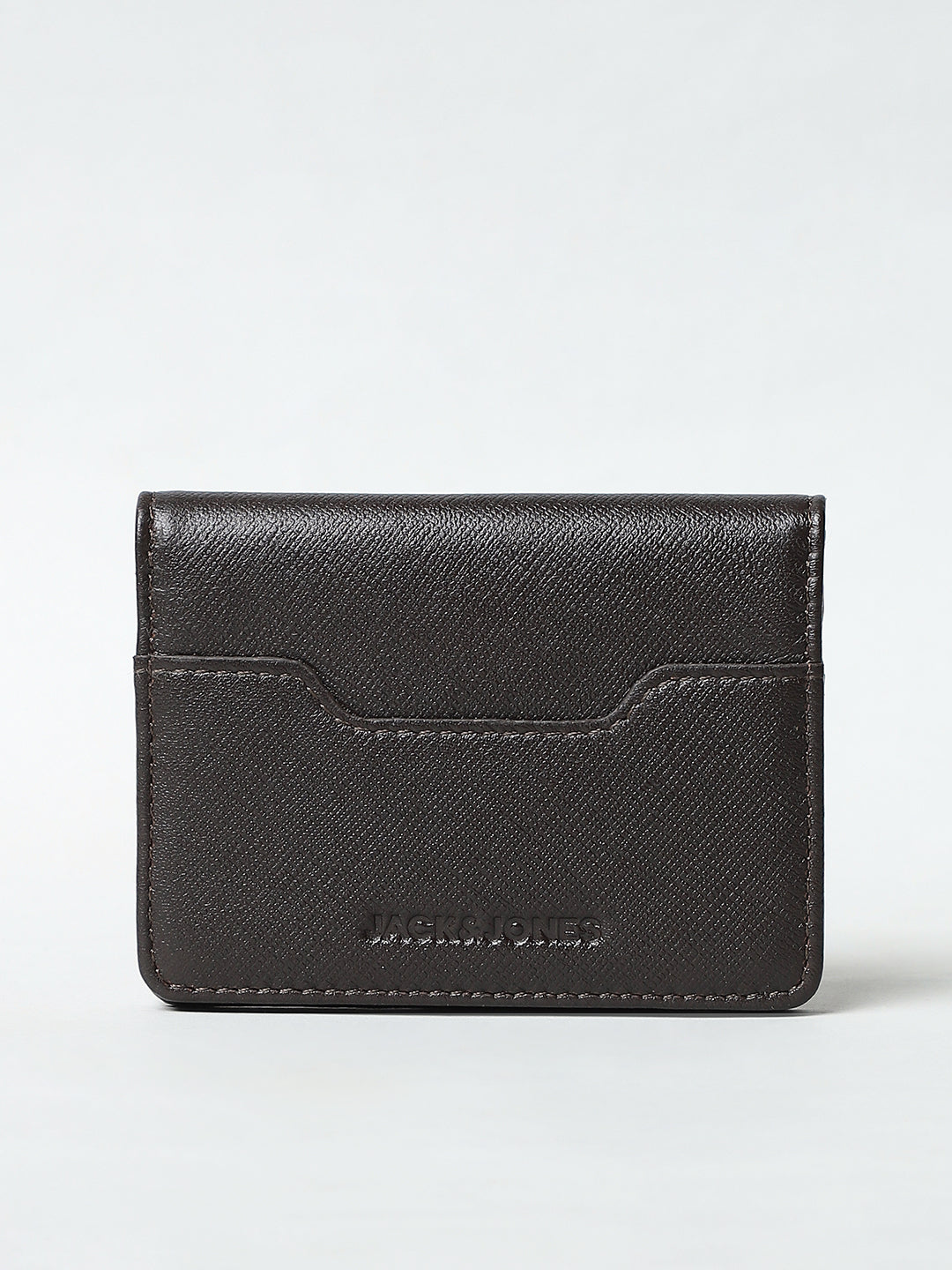 Chocolate Brown Leather Card Holder