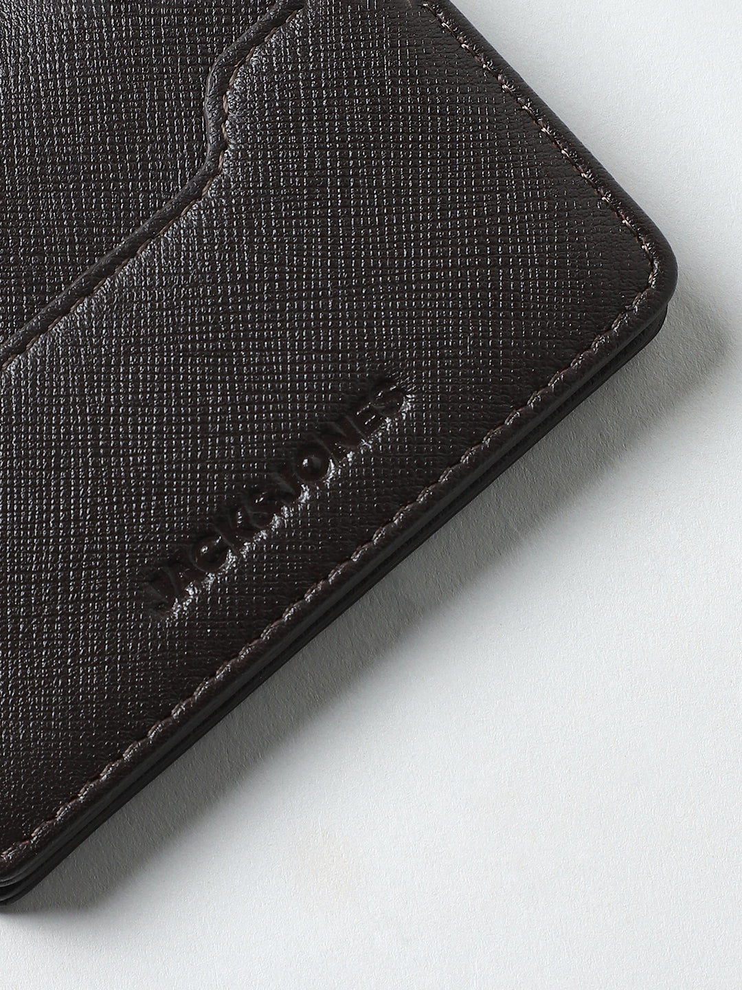 Chocolate Brown Leather Card Holder