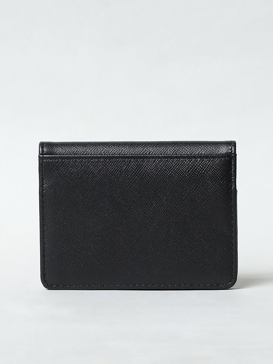 Black Leather Card Holder