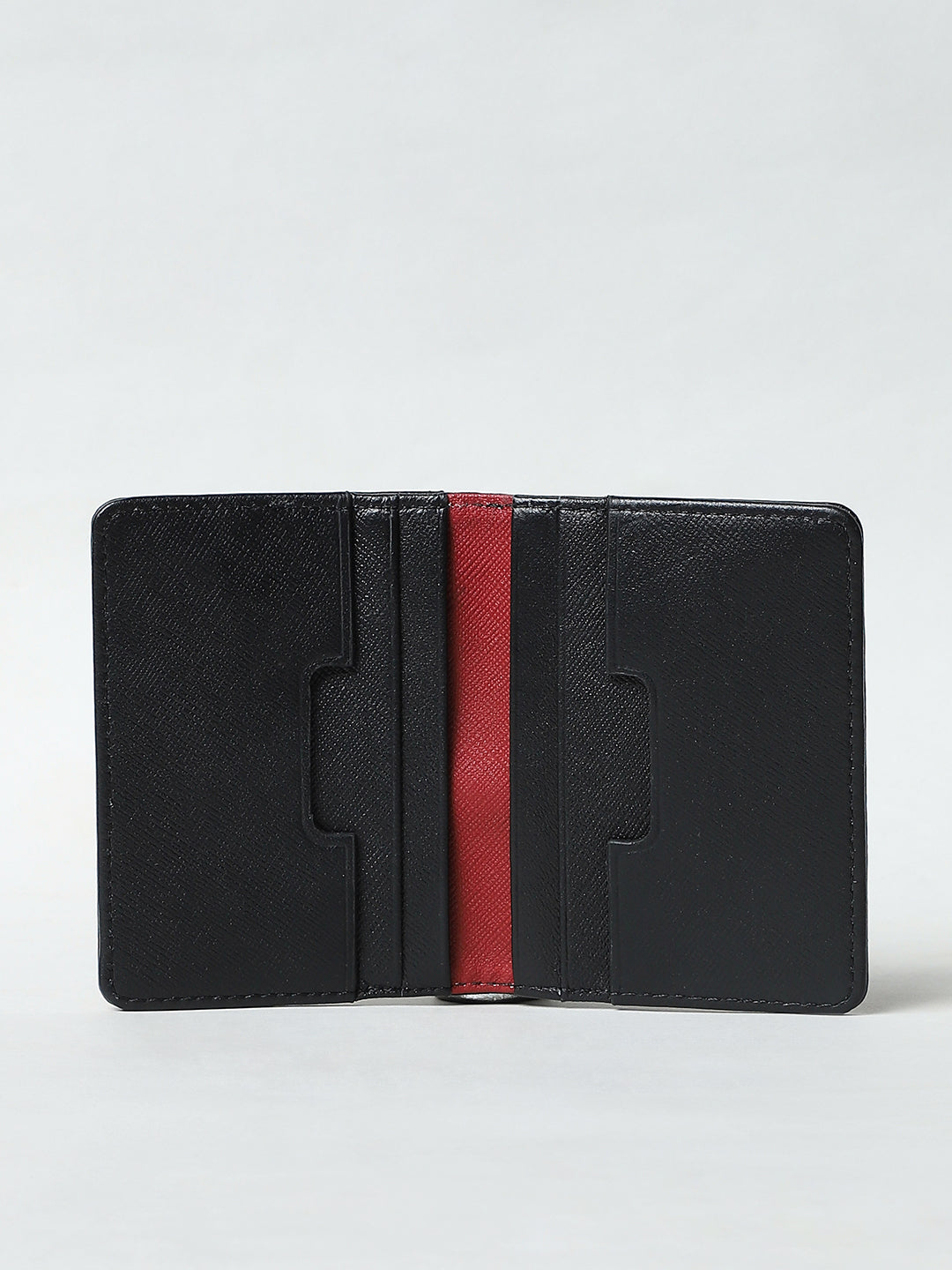 Black Leather Card Holder