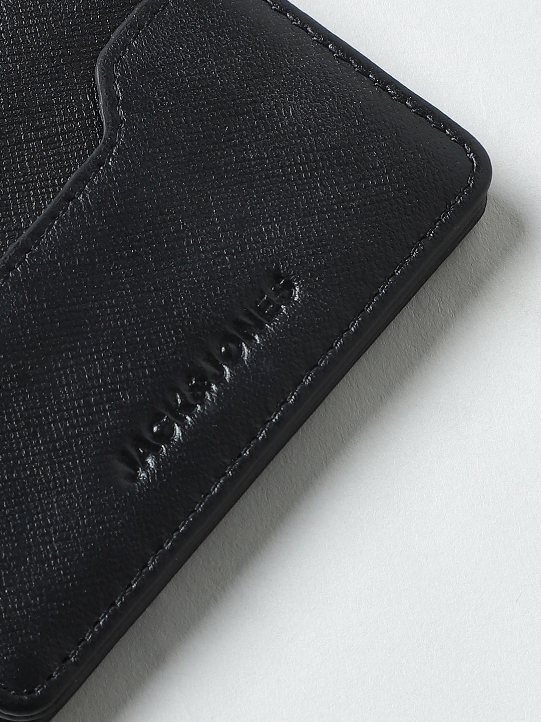 Black Leather Card Holder