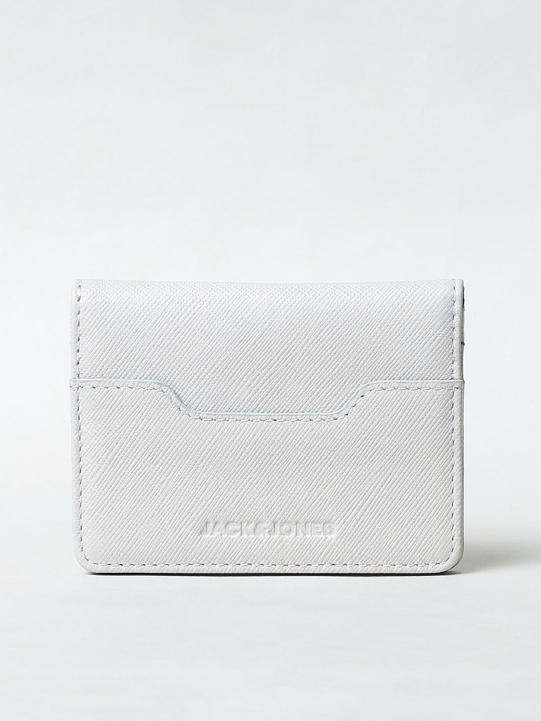 White Leather Card Holder