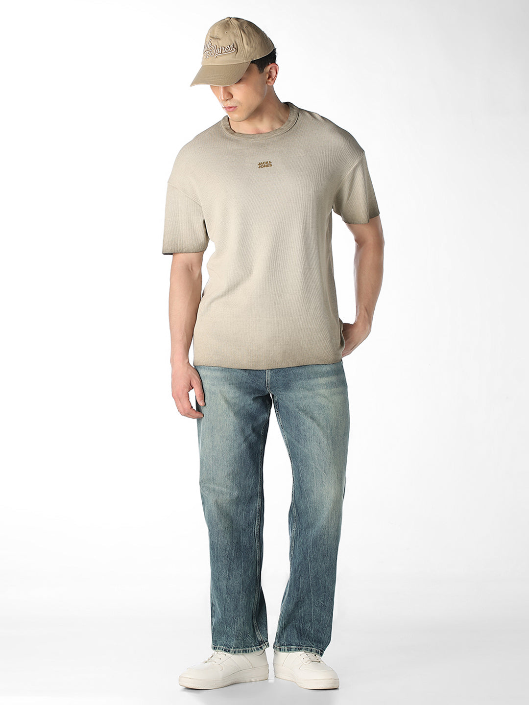 Washed 5 Pocket Dario Loose Fit Jeans