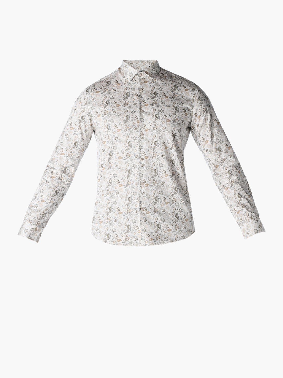 Cotton Floral Print Shirt
