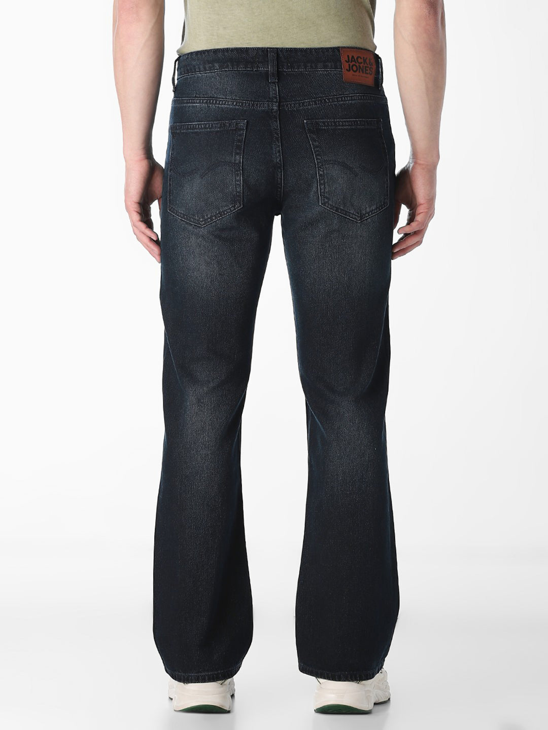 Dark Blue Cliff Bootcut Jeans