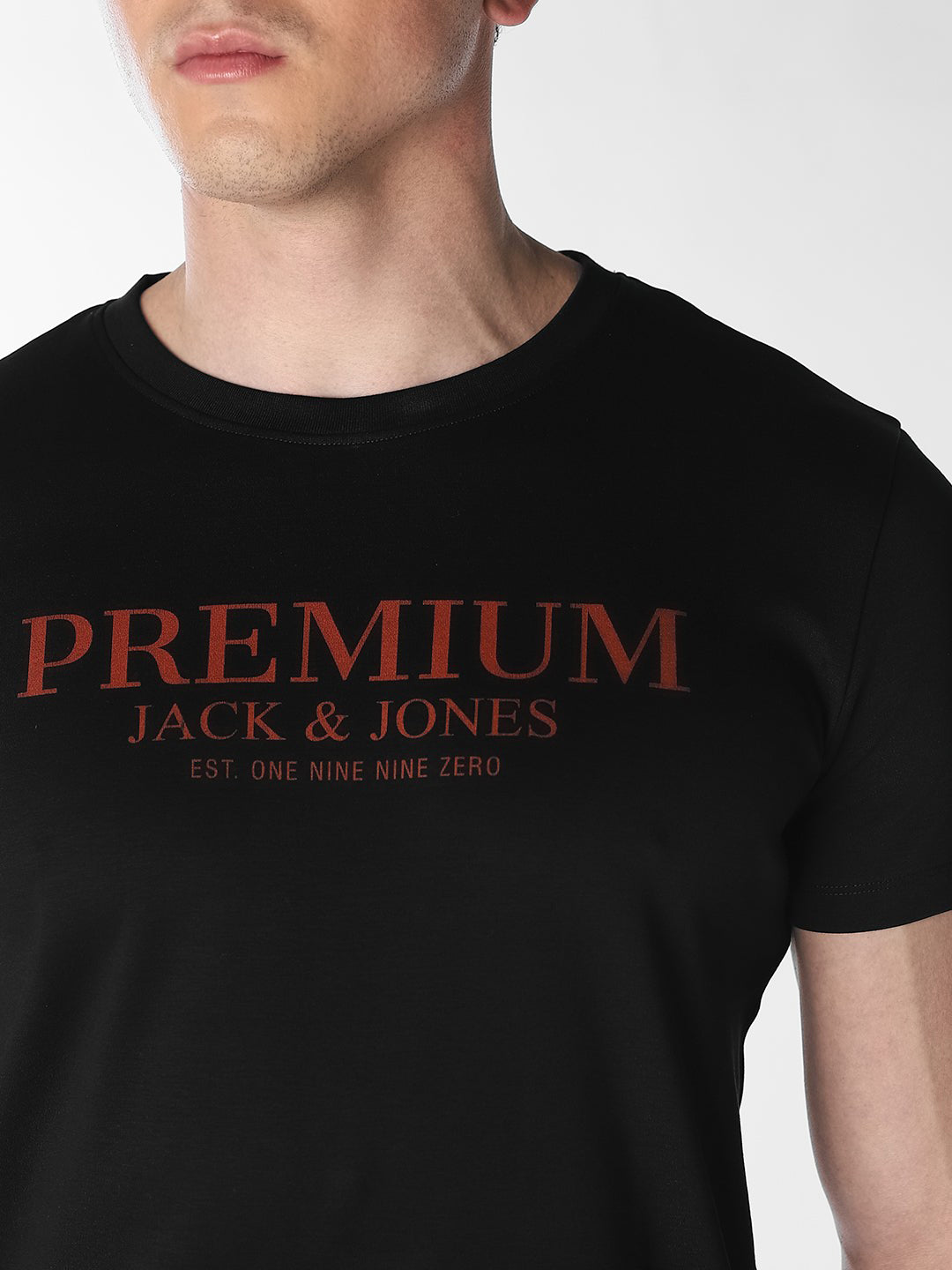 Black Graphic Print T-Shirt