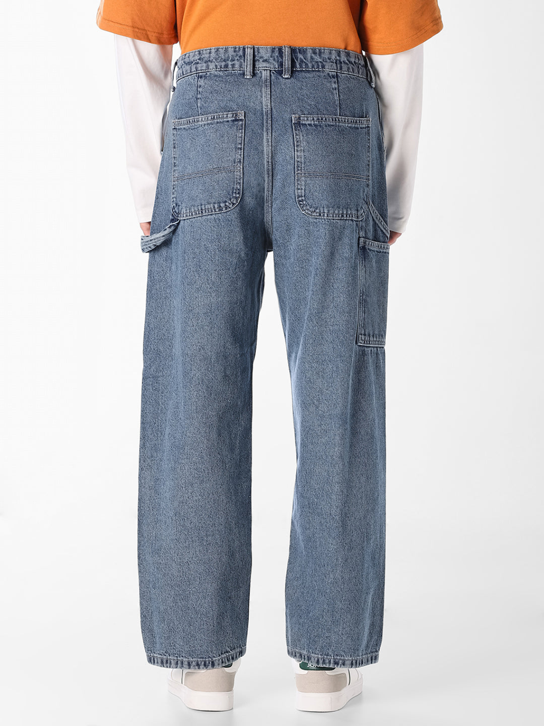 Blue Loose Fit Jeans