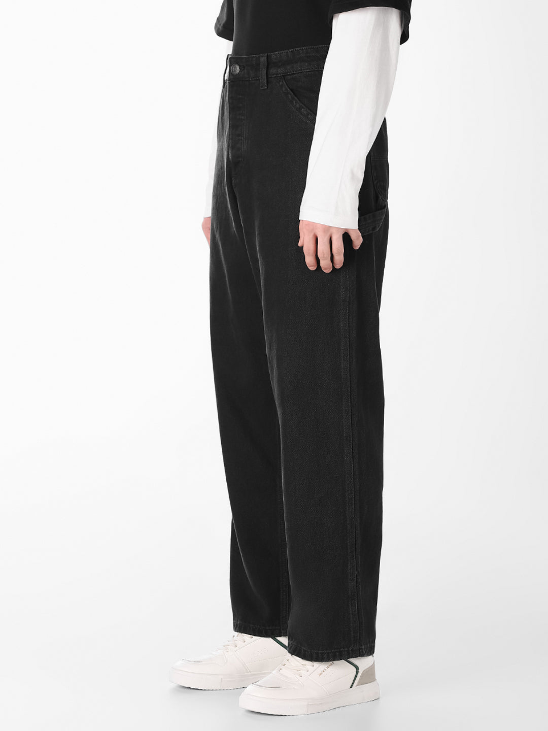 Black Loose Fit Jeans