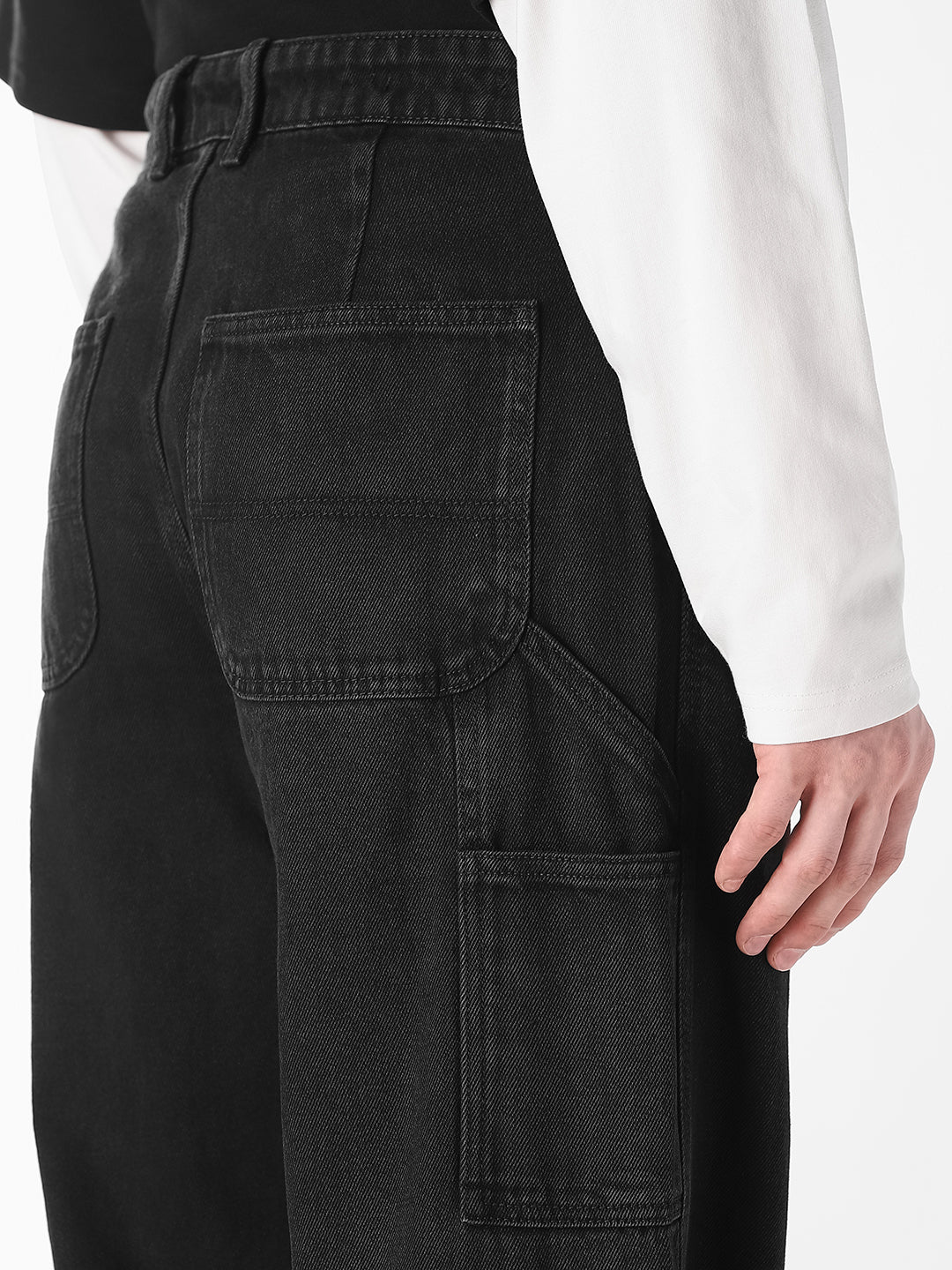 Black Loose Fit Jeans