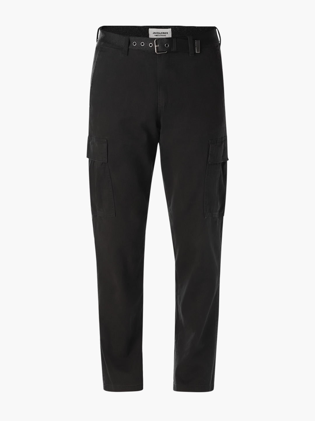 Black 6 Pocket Cargos