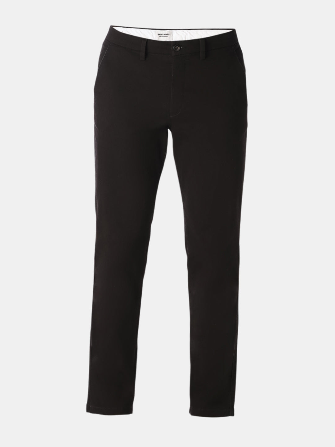 Black 4 Pocket Regular Fit Chino