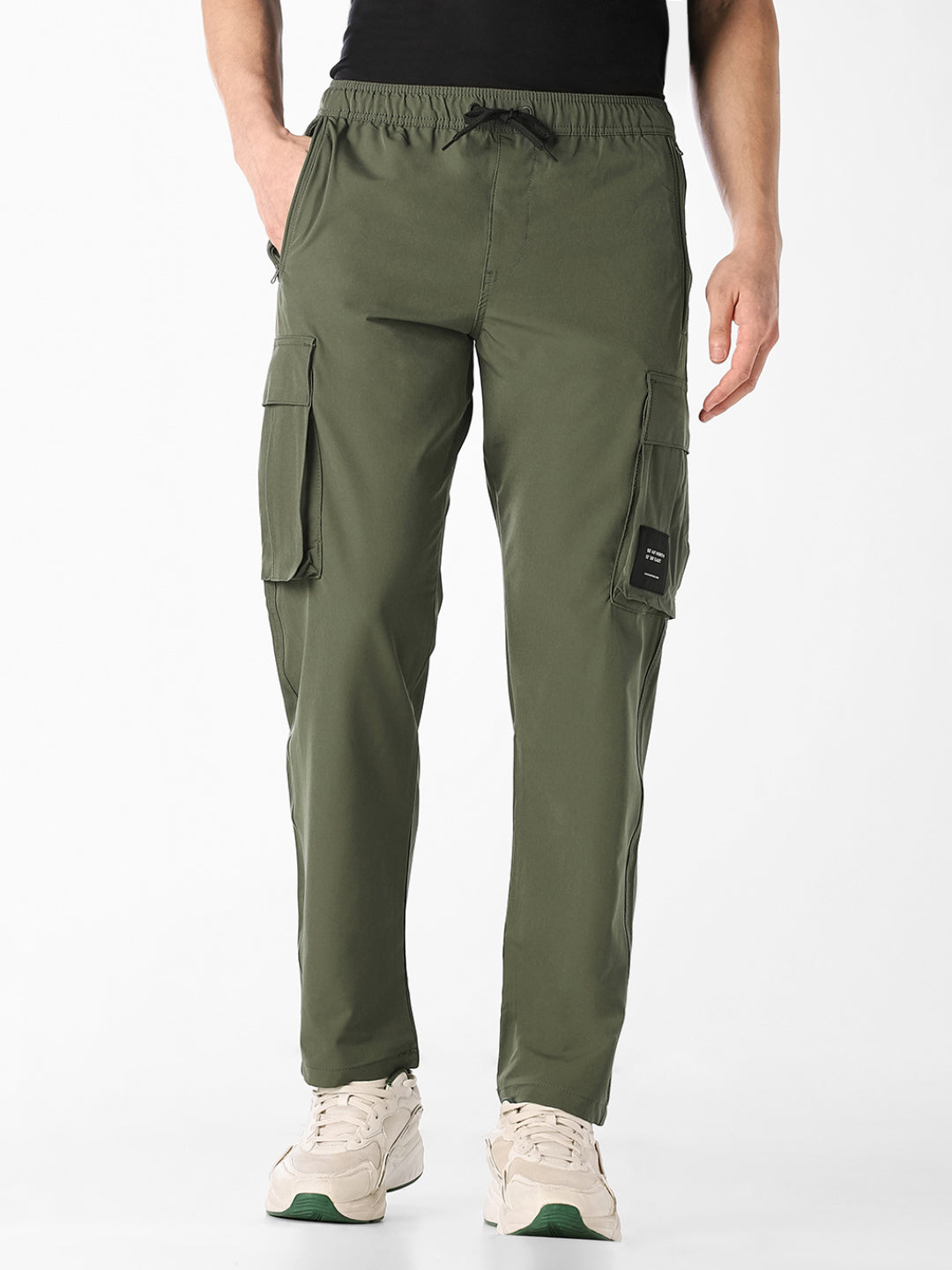 Green 6 Pocket Cargos - 28/30