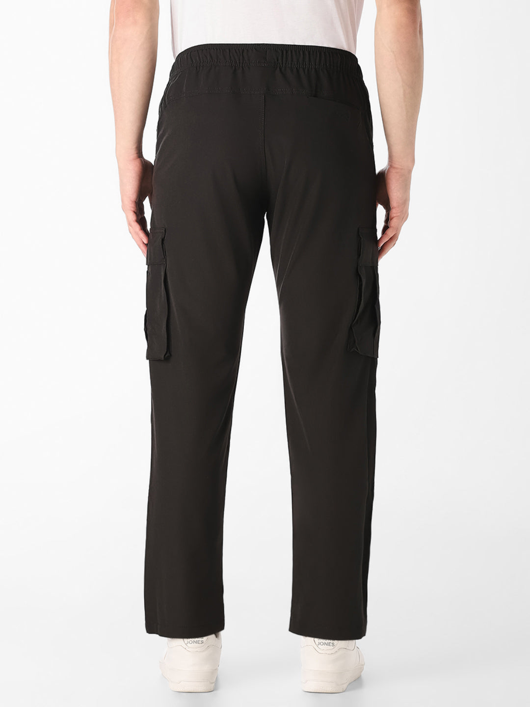 Black 6 Pocket Cargos