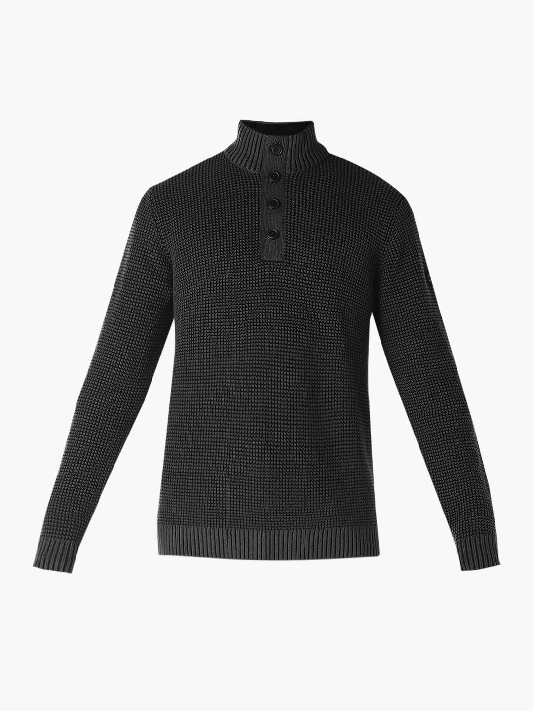 Black High neck Pullover