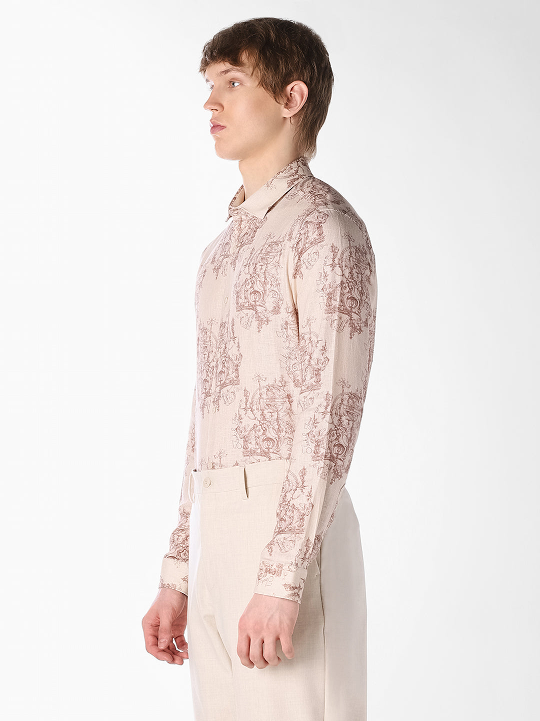 Printed Slim Fit Shirt