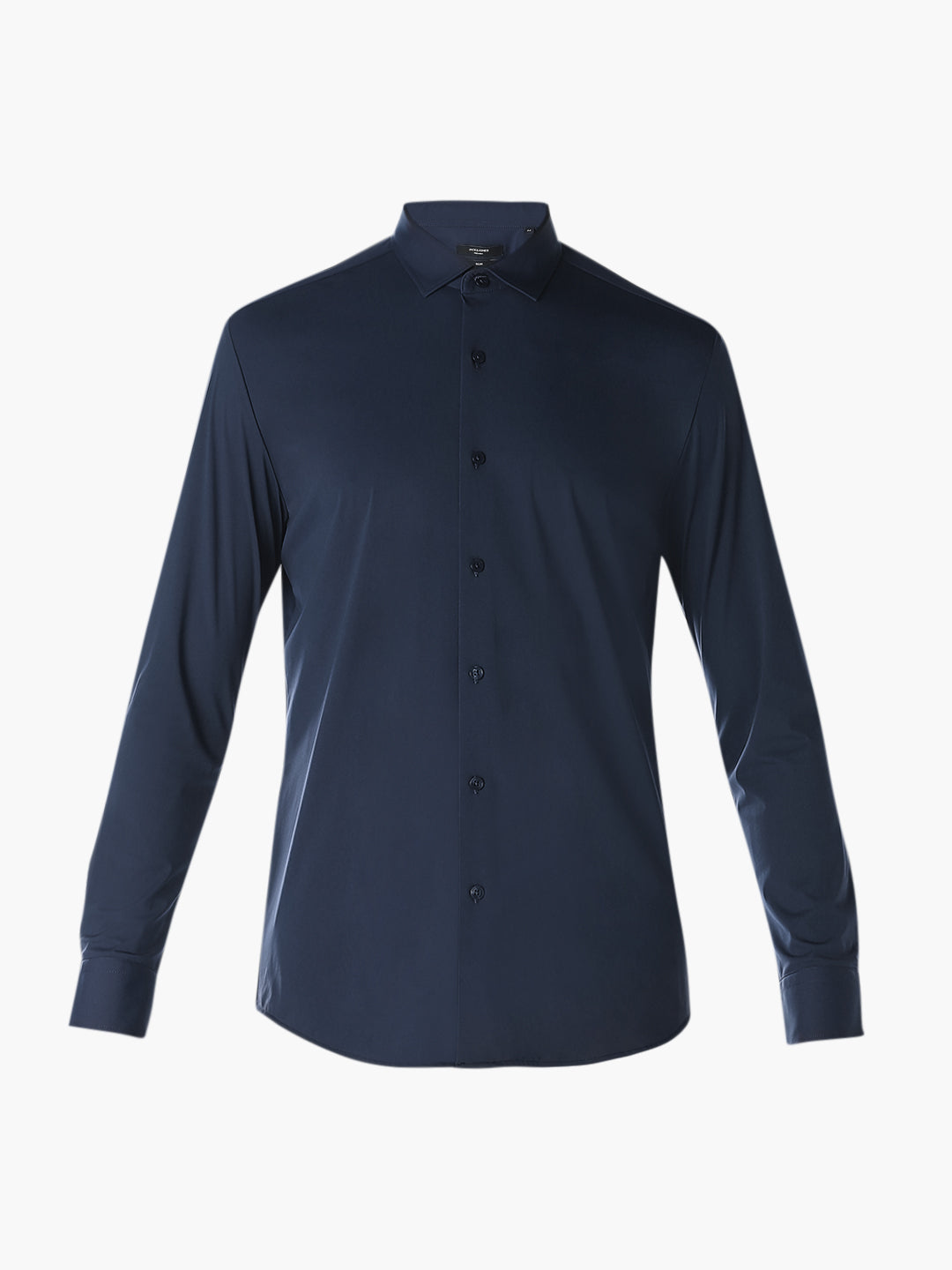 Navy Blue Formal Regular Fit Shirt