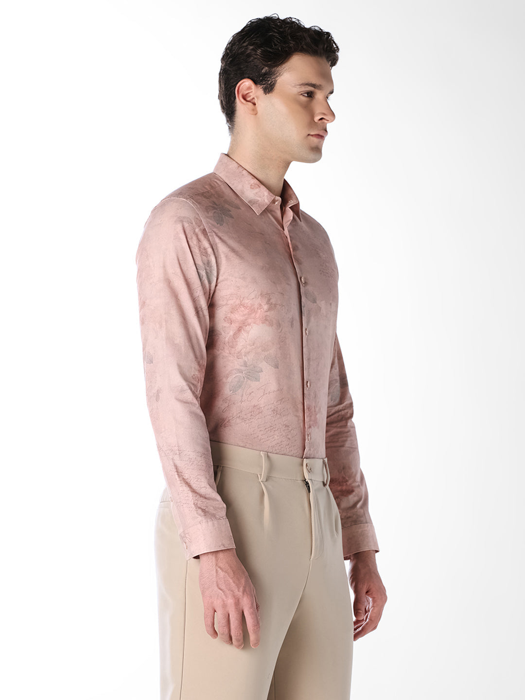 Floral Cotton Full Sleeves Shirt
