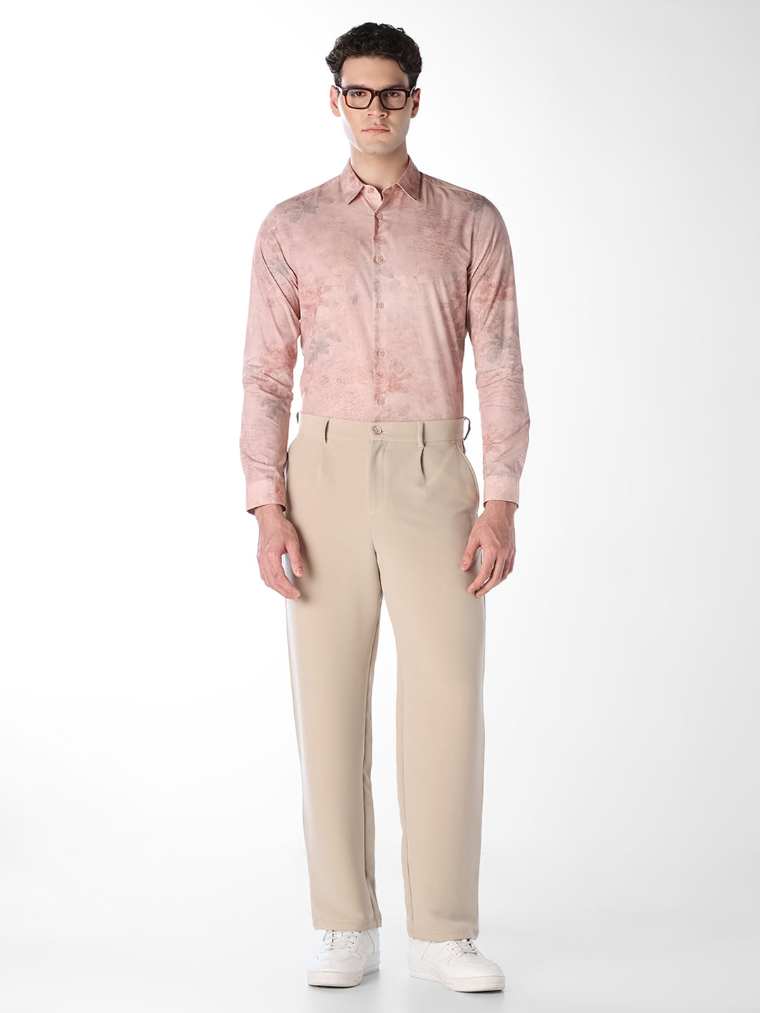 Floral Cotton Full Sleeves Shirt