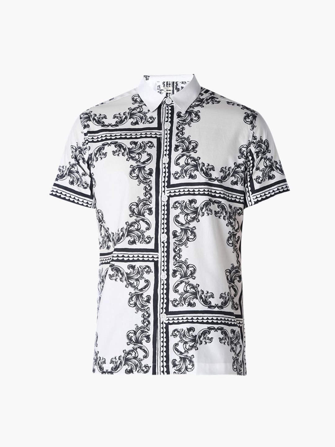 White Printed Shirt
