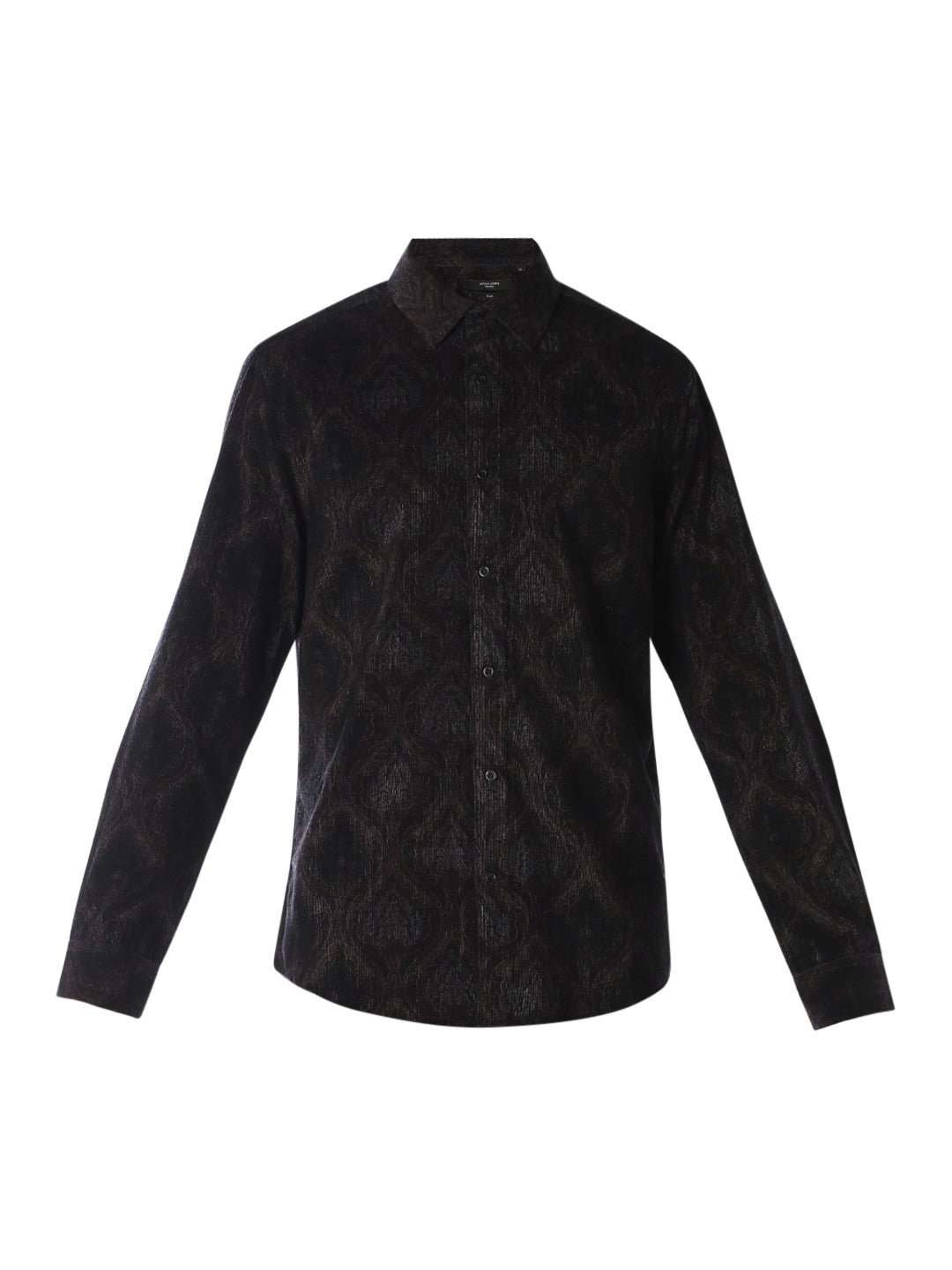 Printed Dobby Slim Fit Shirt