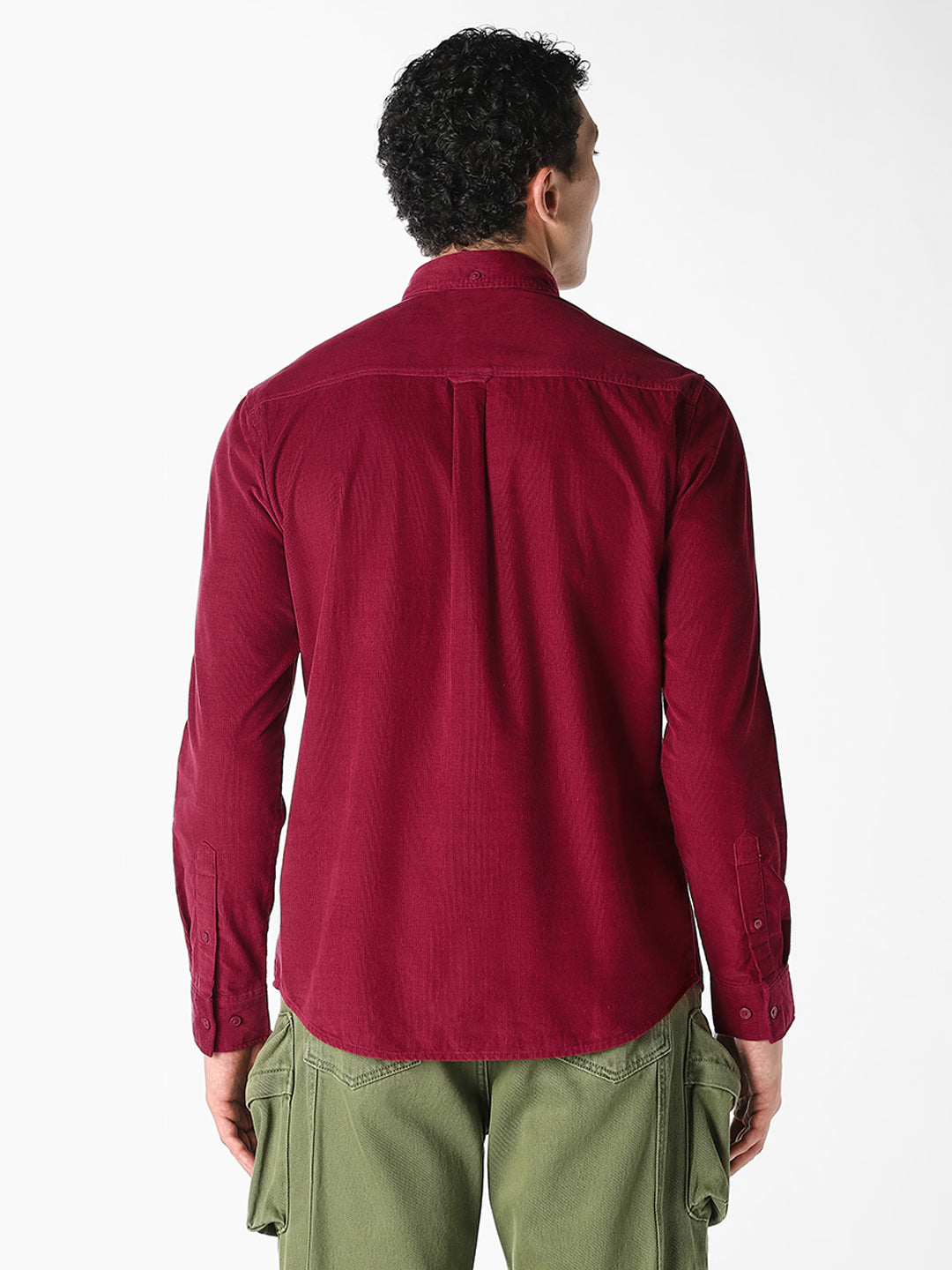 Red Regular Fit Shirt