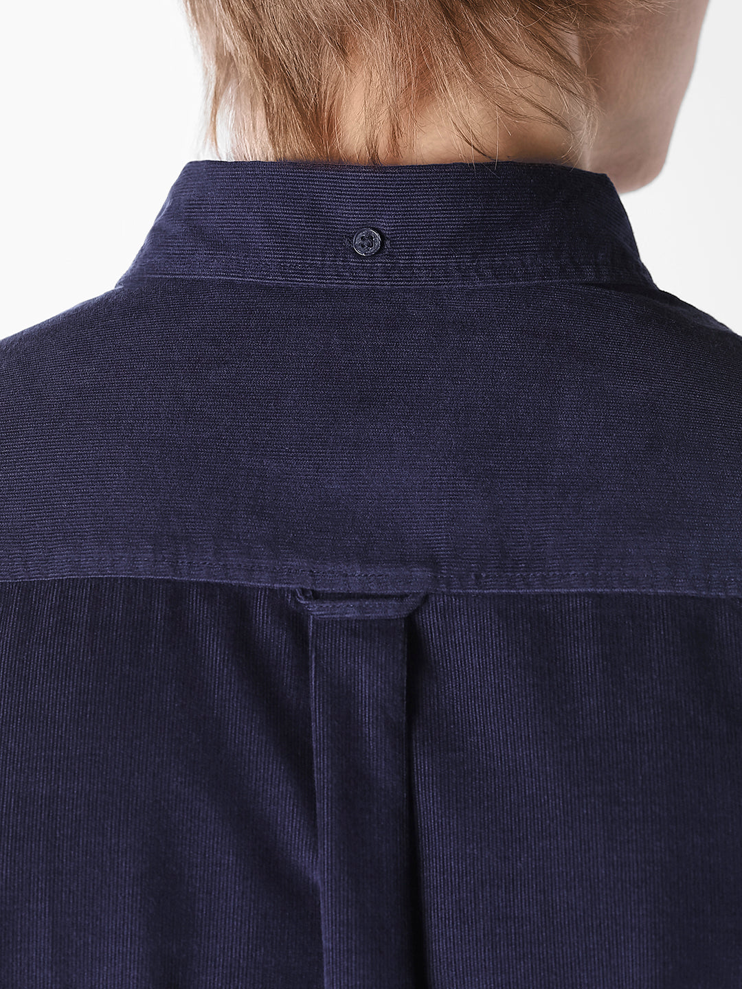 Dark Blue Cotton Shirt