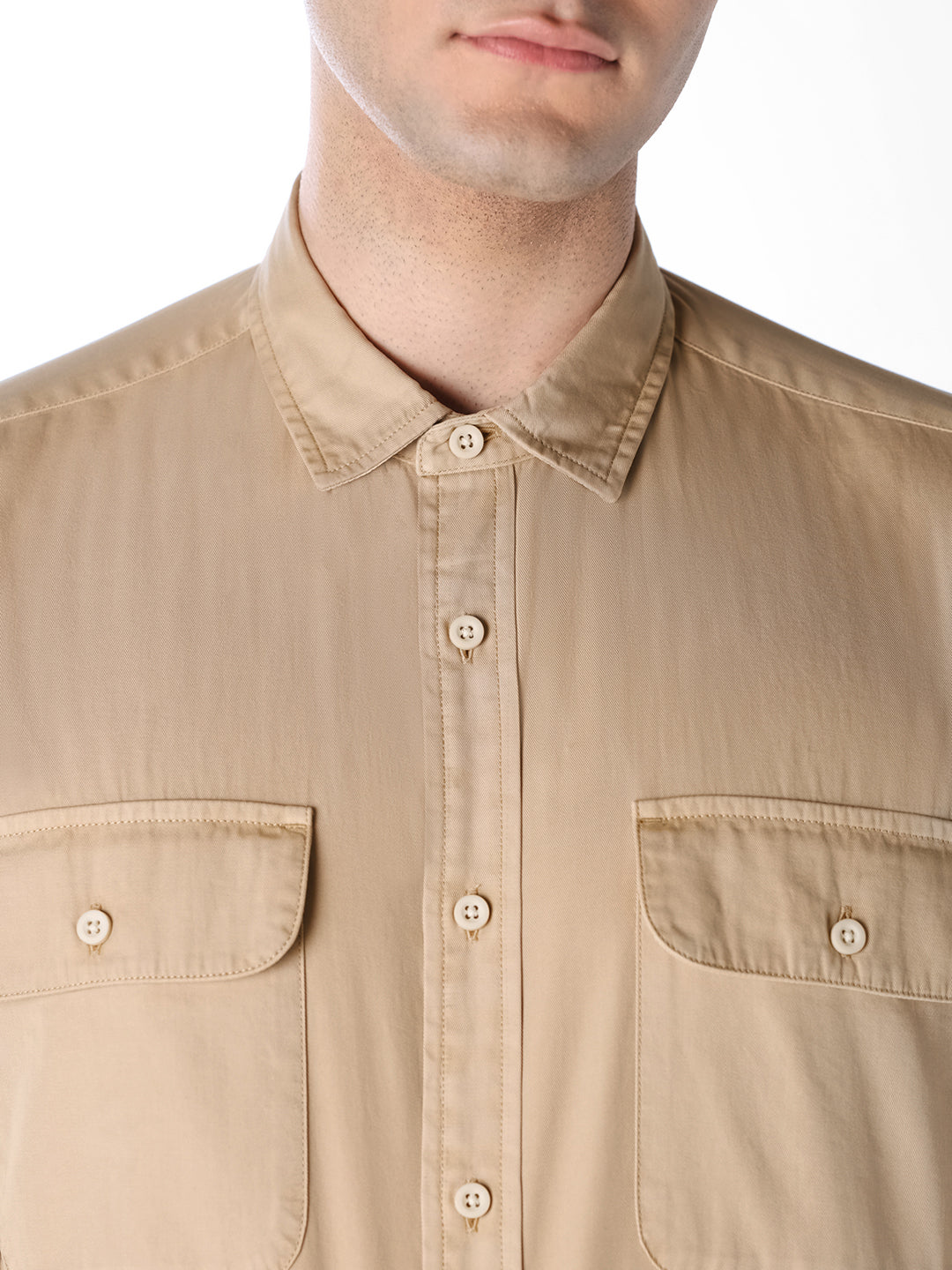 Patch Pocket Full Sleeves Shirt