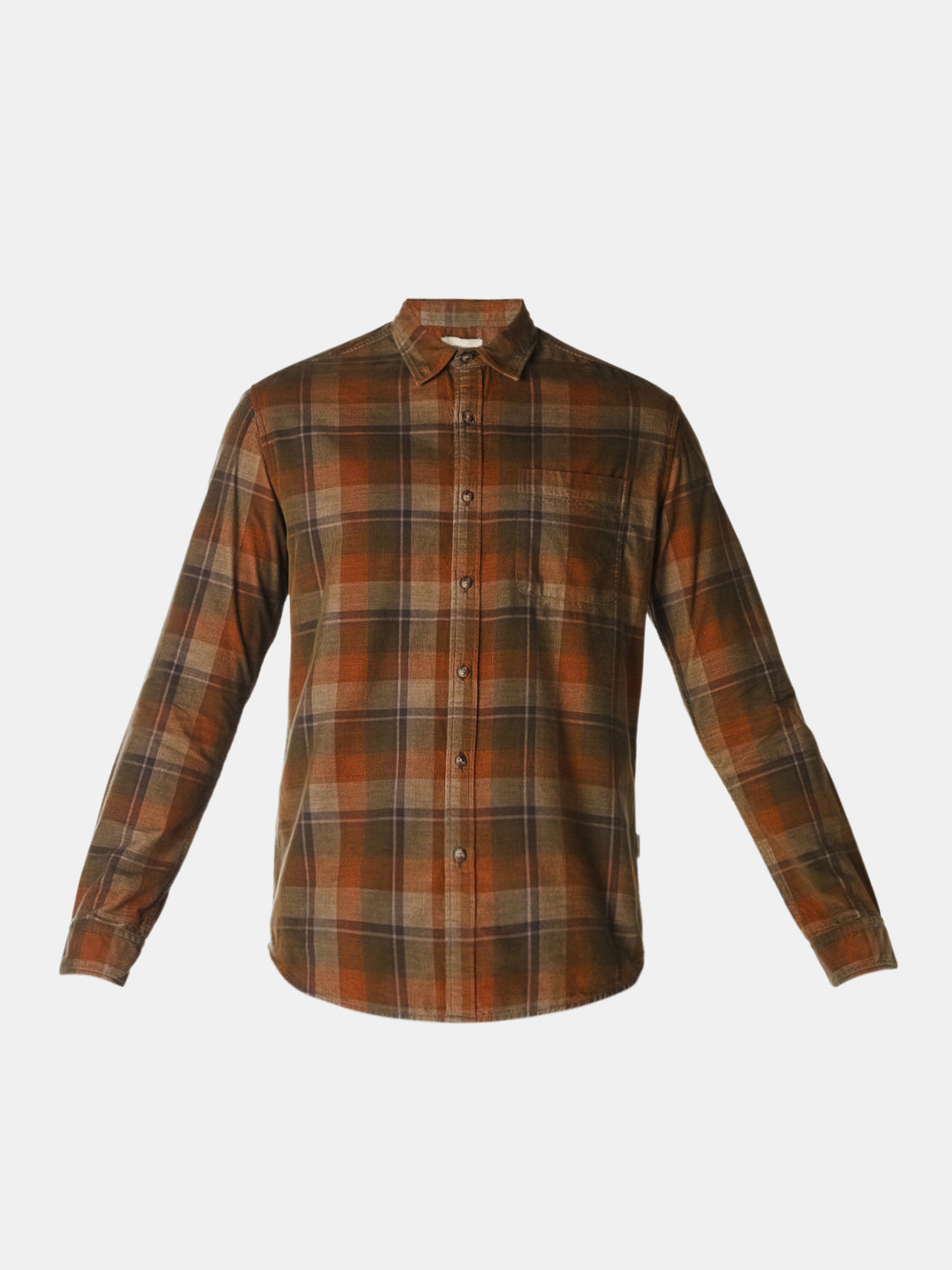 Check Cotton Full Sleeves Shirt