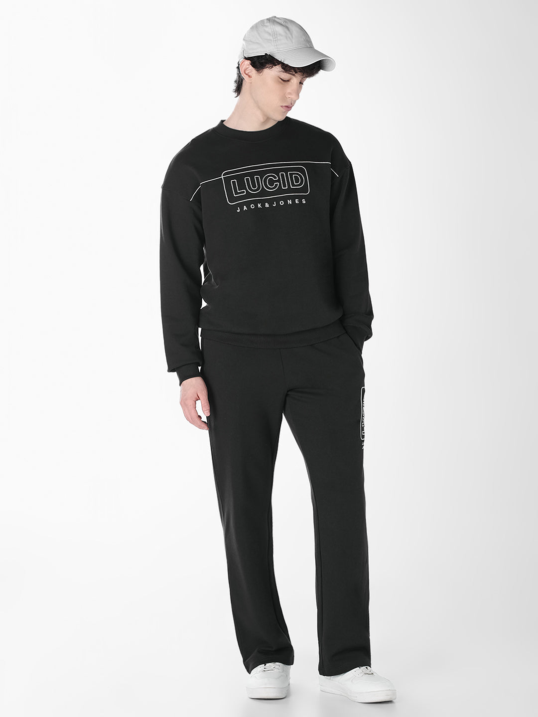 Black Cotton Sweatpants