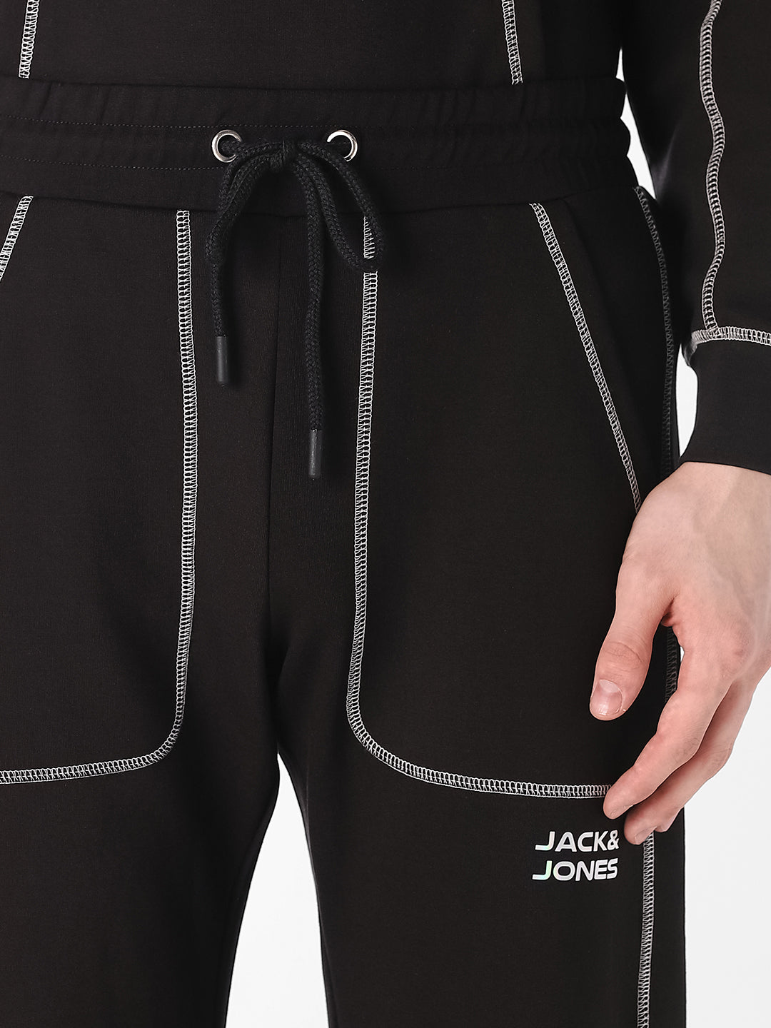 Contrast Stitch Sweatpants