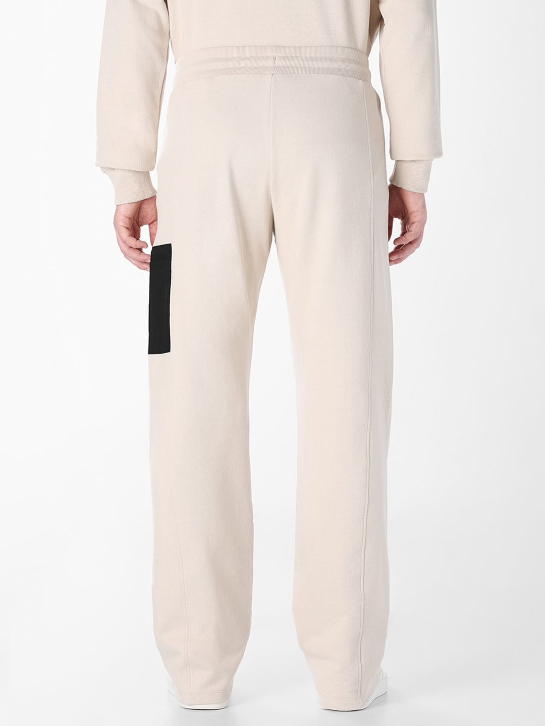 Contrast Zip Pocket Sweatpants