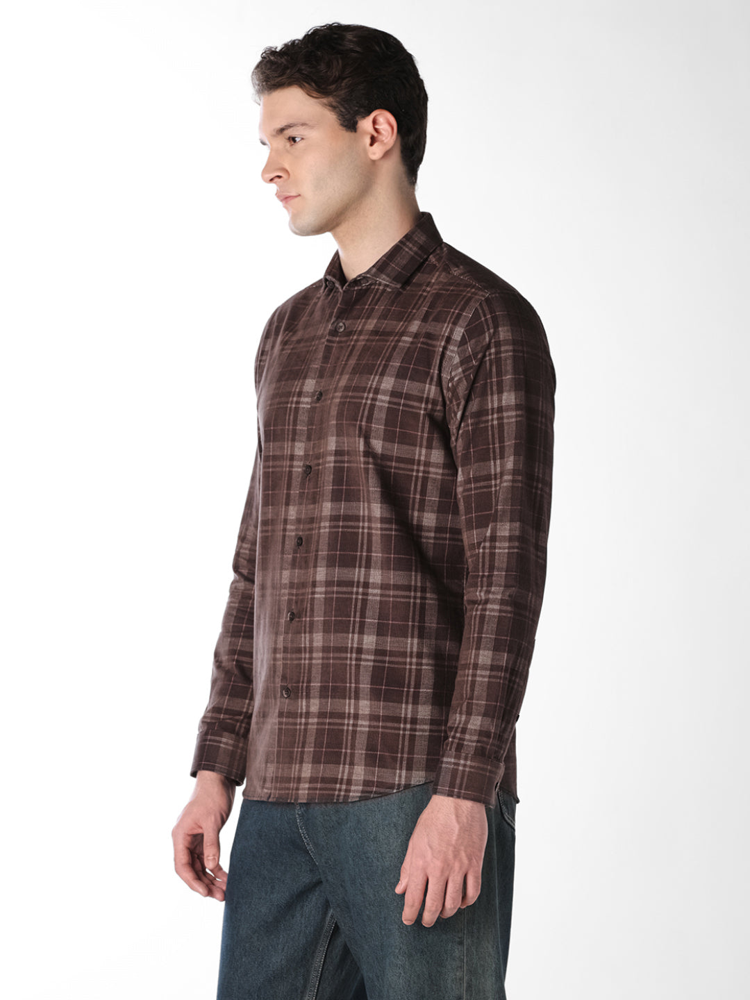 Check Cotton Shirt